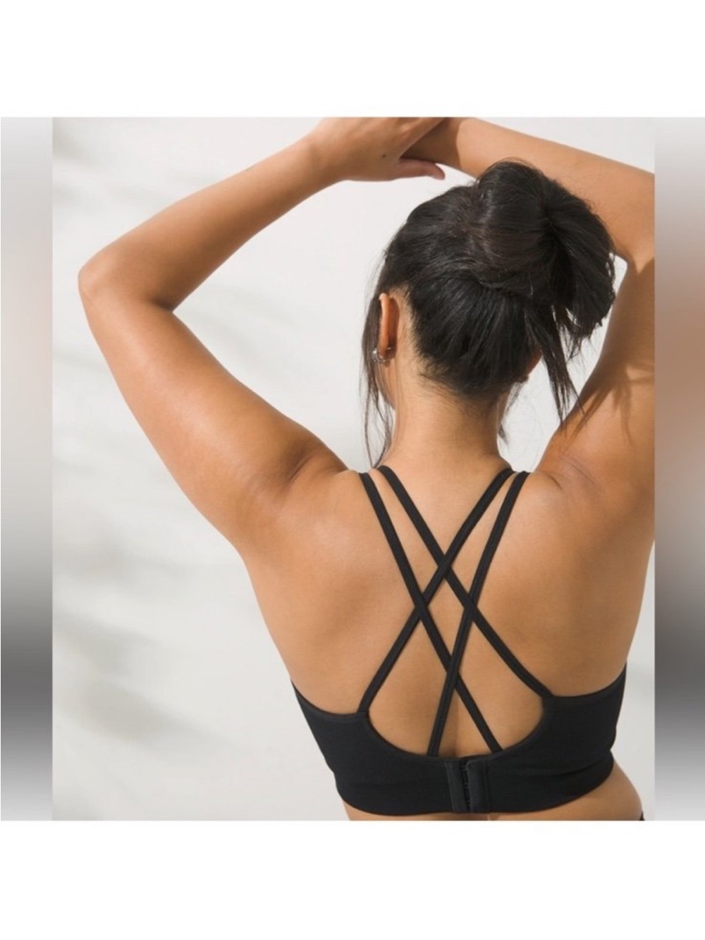 NWT Soma Seamless Strappy Sports Bra Sz L